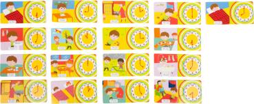 Preview: Lernpuzzle Uhrzeit